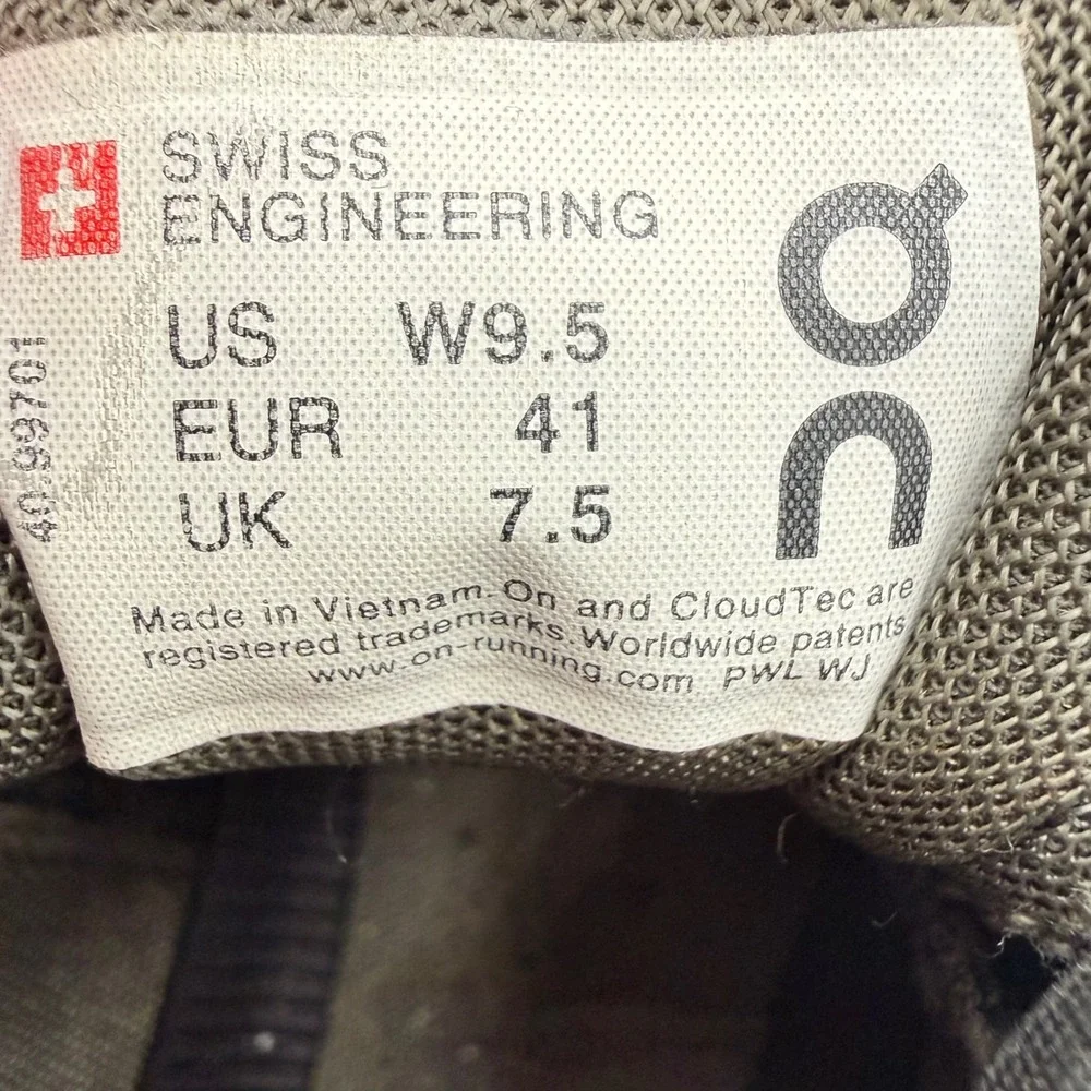 On Running Black/Gray Cloudflow Sneakers